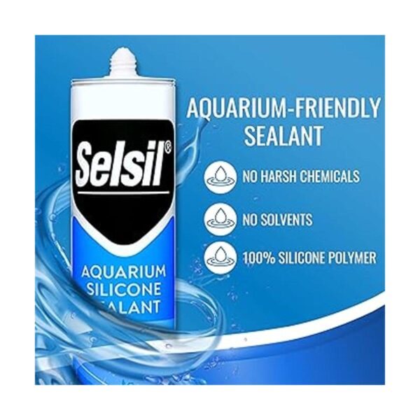 SELSIL Sellador transparente de silicona para acuario_2