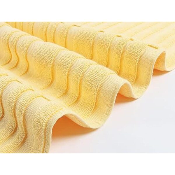 SEMAXE Juego de toallas de baño 100 algodón absorbente_2