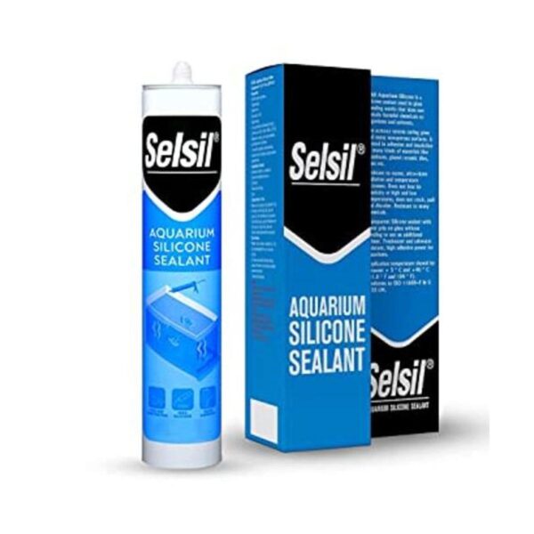 SELSIL Sellador transparente de silicona para acuario_1
