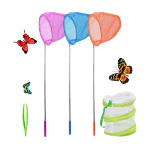SEISSO Redes telescópicas de mariposa para niños 3_1