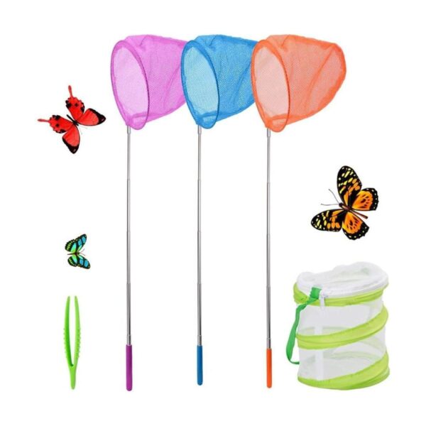SEISSO Redes telescópicas de mariposa para niños 3_1