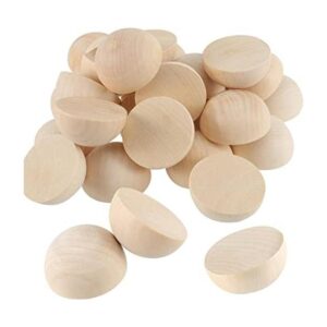 SEHOI 50 bolas de madera de 2.0 in bolas de madera_1
