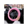 SEG Direct Funda peluda para volante de automóvil con_2