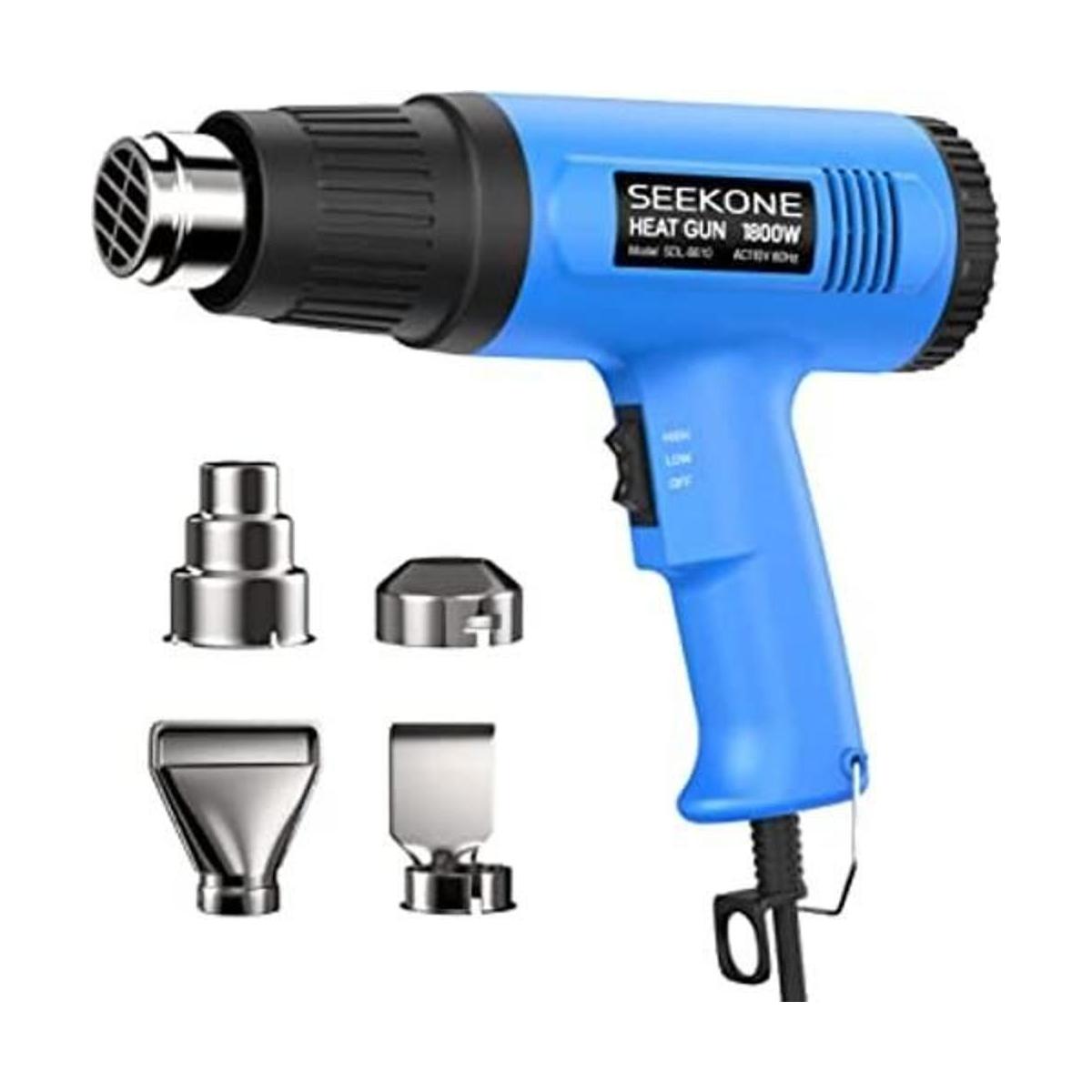 SEEKONE Pistola de calor kit de  de aire caliente