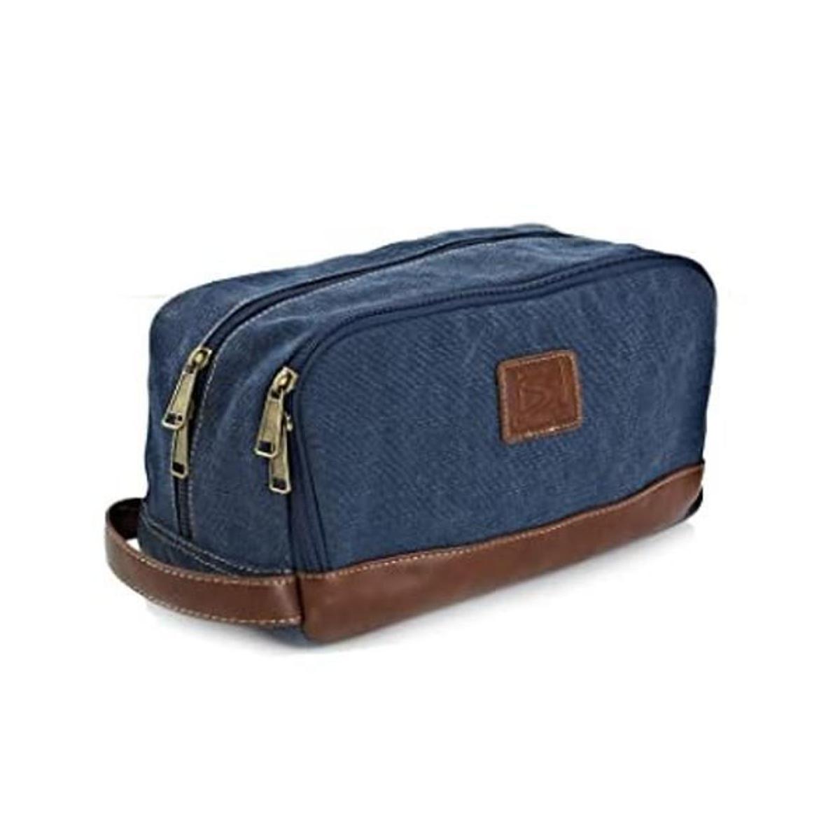 SEEMEROAD Neceser de lona para hombres y mujeres bolsa de