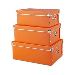 SEEKIND Caja de almacenamiento con tapas y asas_1
