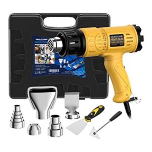 SEEKONE Heat Gun 1800W Heavy Duty Hot Air Gun Kit With_1