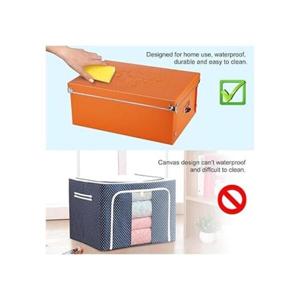 SEEKIND Caja de almacenamiento con tapas y asas_3