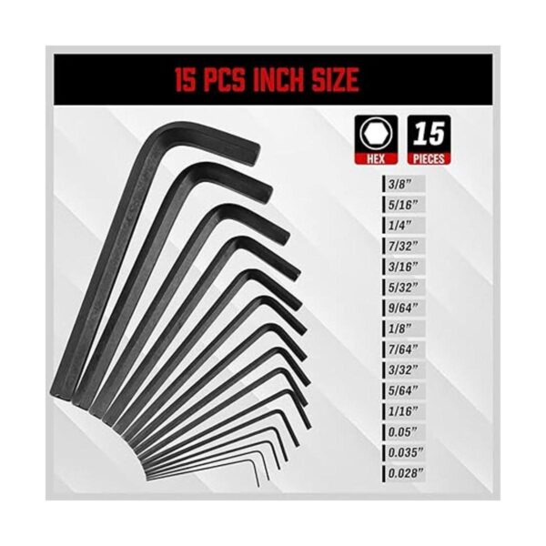 SEDY Juego de llaves hexagonales juego de llaves Allen de_4
