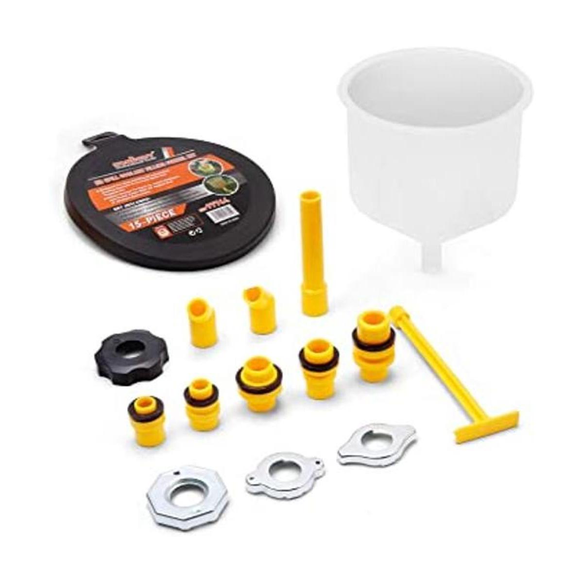 SEDY Kit de embudo de llenado de refrigerante sin derrames