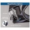 SE Illuminated Dual Lens FlipIn Head Magnifier MH1067L