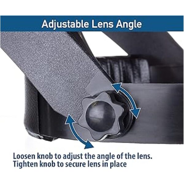 SE Illuminated Dual Lens FlipIn Head Magnifier MH1067L
