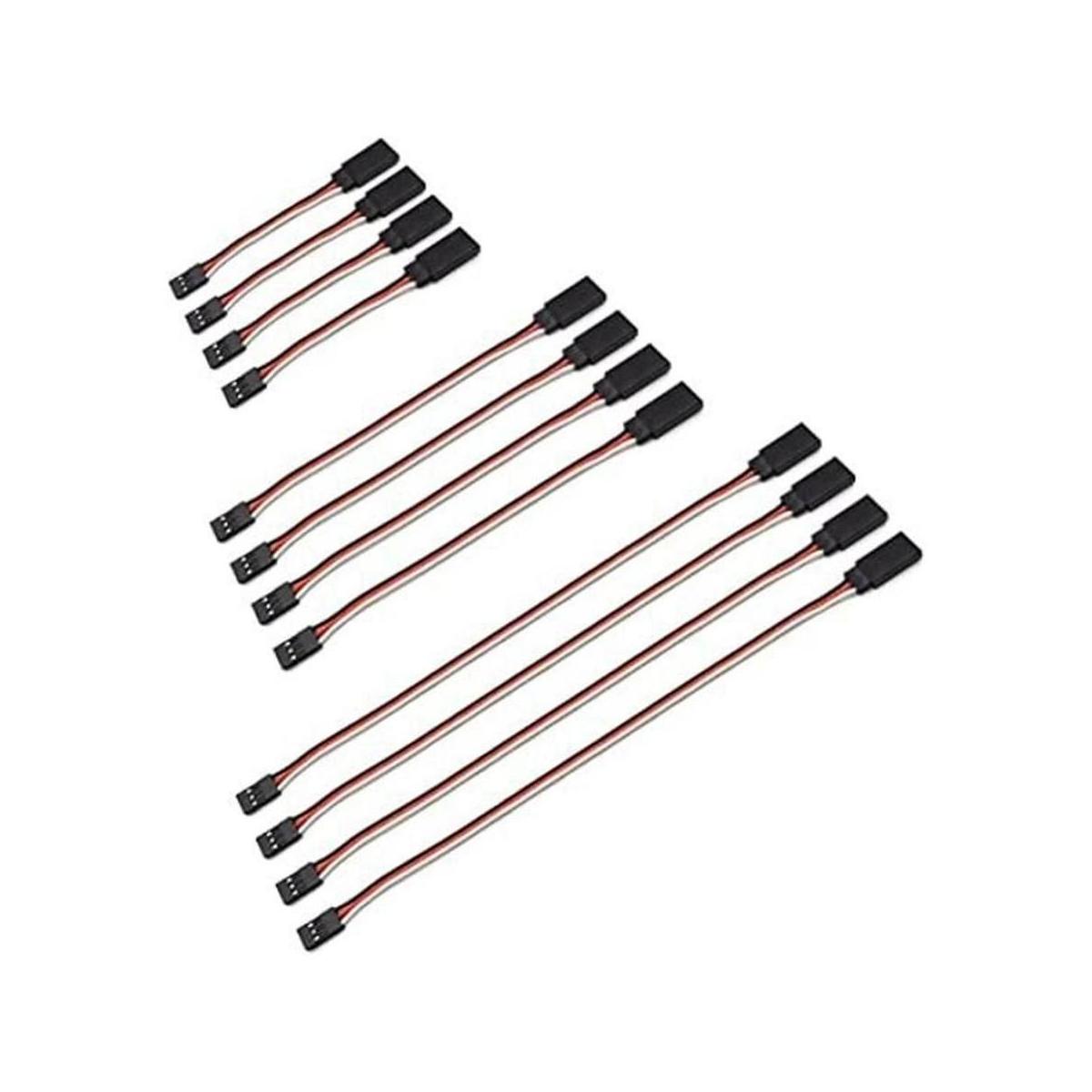 SDTC Tech Cable de extensión servo de 3 pines macho a