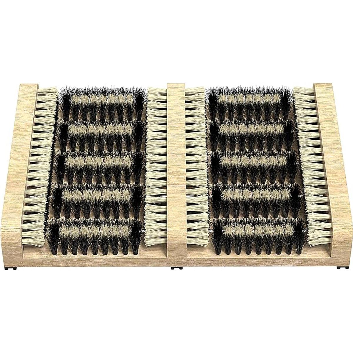 SCRUBIT Cepillo raspador de botas tapete plano para