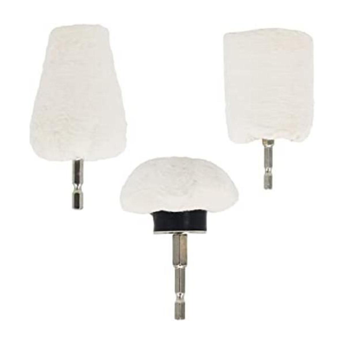SCOTTCHEN Rueda de pulido de aluminio para taladro kit de