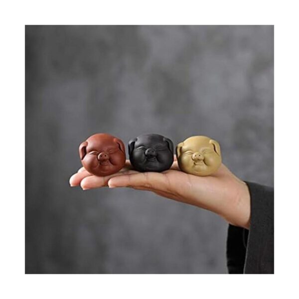 SCE Figura decorativa hecha a mano de arcilla