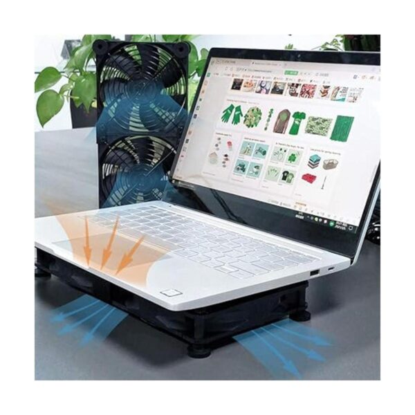SCCCF Ventilador de control de velocidad USB dual de 5.512