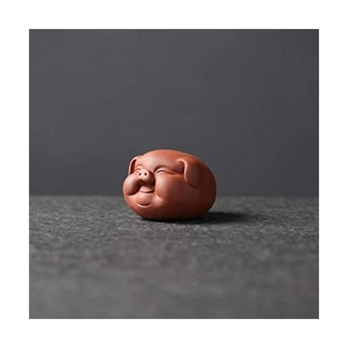 SCE Figura decorativa hecha a mano de arcilla