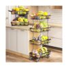 SAYZH Cesta de frutas para cocina carrito de utilidad