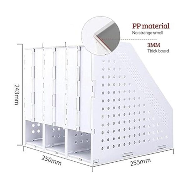 SAYEEC Soporte para carpetas de archivador de escritorio