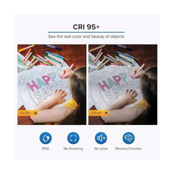 SANSI Lámparas LED de escritorio para oficina control_5