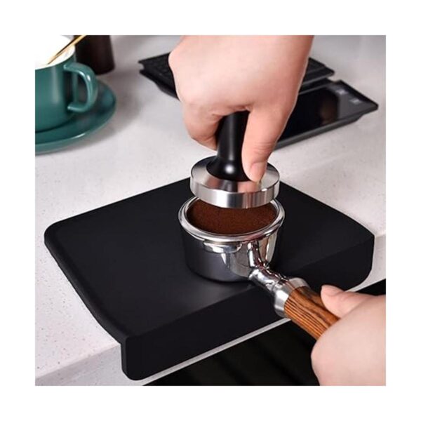 SANTOW Alfombrilla de silicona para taponar café con