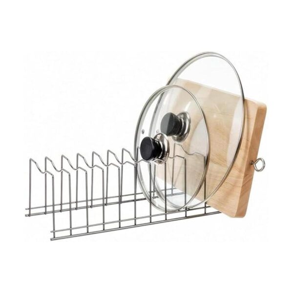 SANNO Organizador de tapa de olla soporte para tapa