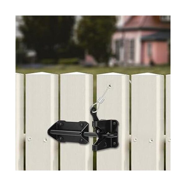 SANKINS Pestillo de puerta automático resistente para