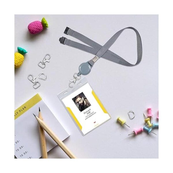 SANNIX 120 Pcs Keychain Clip Hooks with D Ring Include