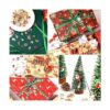 SANNIX 110 dijes de esmalte dorado de Navidad para hacer_6
