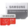 SAMSUNG 32 GB EVO Plus MicroSDHC con adaptador modelo 2017_3