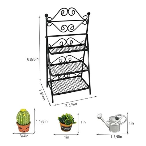 SAMCAMI Juego de soporte de flores para muebles de casa de_2