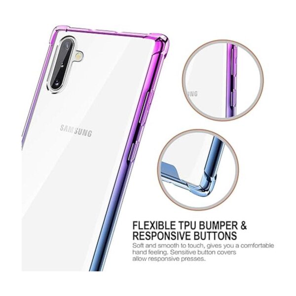 SALAWAT Funda para Galaxy Note 10 transparente para_5