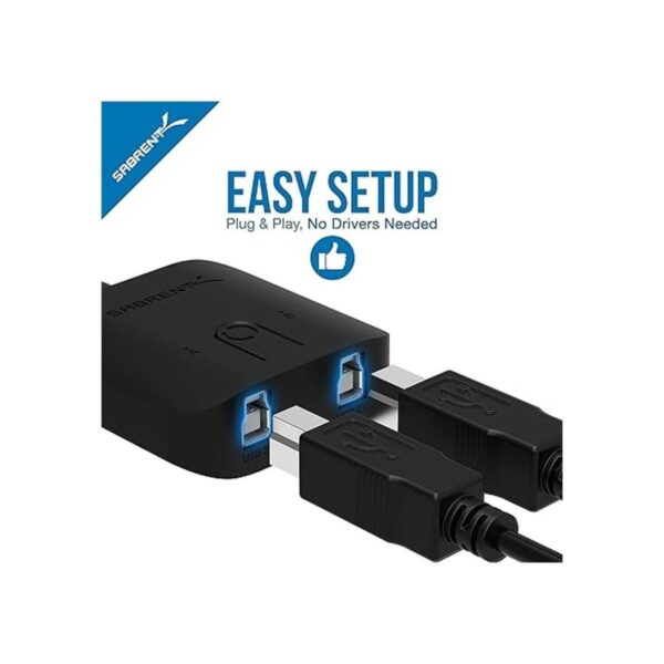 SABRENT Interruptor de intercambio USB 2.0 para múltiples_2