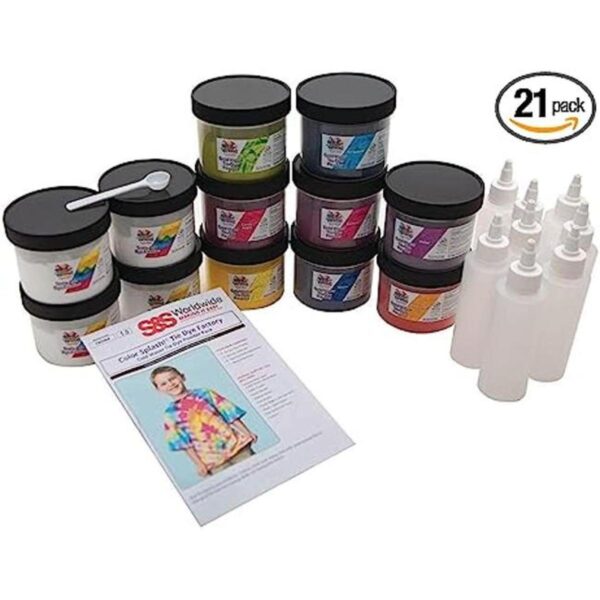 SS Worldwide Kit de teñido anudado con 8 colores