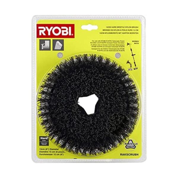 Ryobi RAKSCRUBH Cepillo de nailon duro individual_1