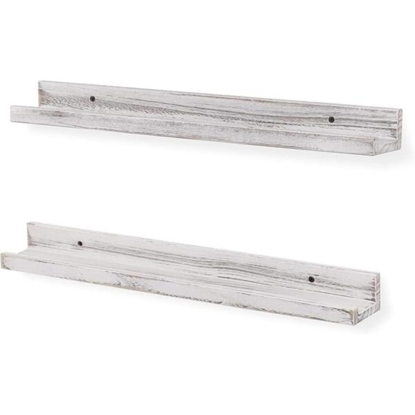 Rustic State Ted Estante de pared para fotos 24.0 in