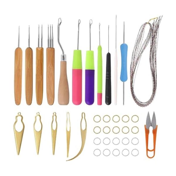 Rustark Kit de herramientas de gancho de ganchillo 49