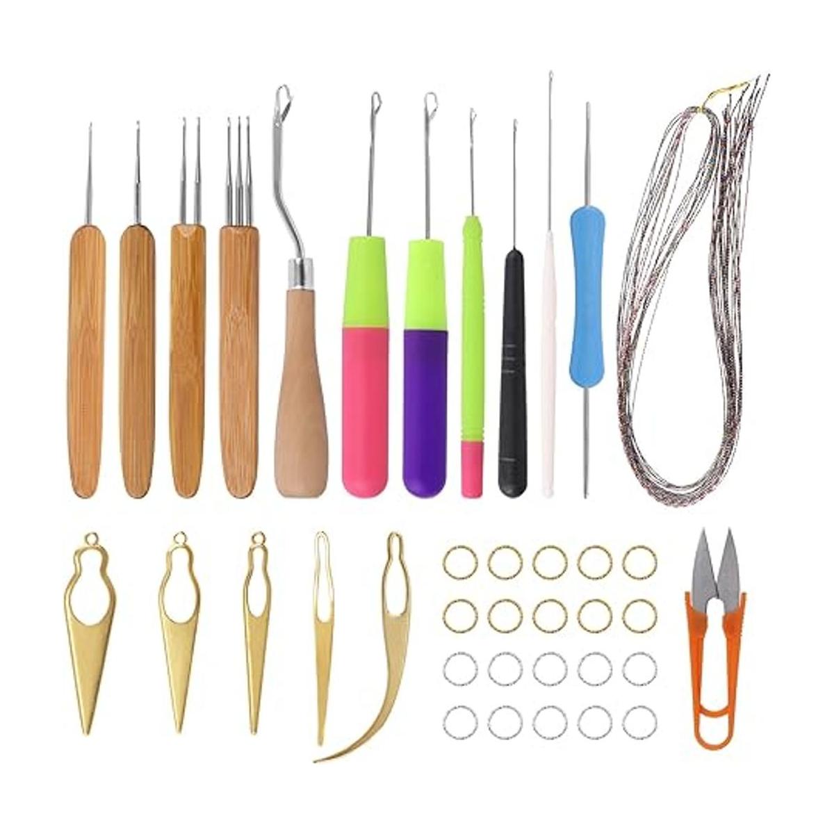 Rustark Kit de herramientas de gancho de ganchillo 49