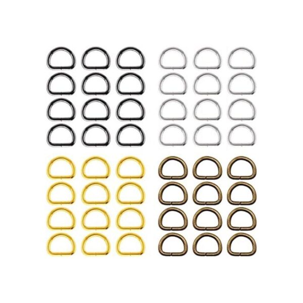 Rustark Juego de 120 correas de metal resistente de 12