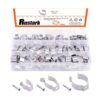 Rustark Juego de 48 soportes de clip en forma de U con