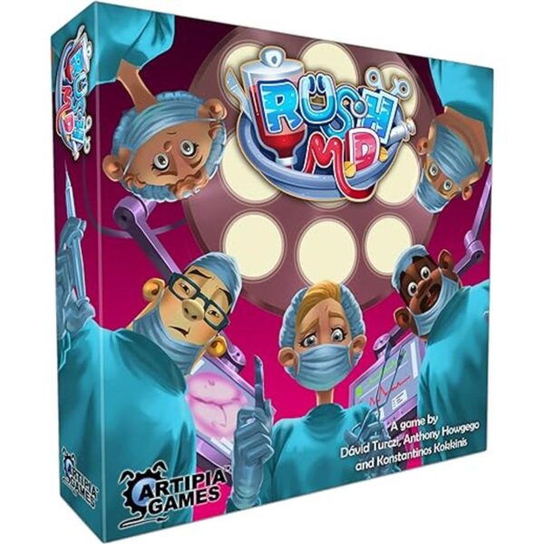 Rush M.D. Juego de mesa cooperativo Artipia Games_1