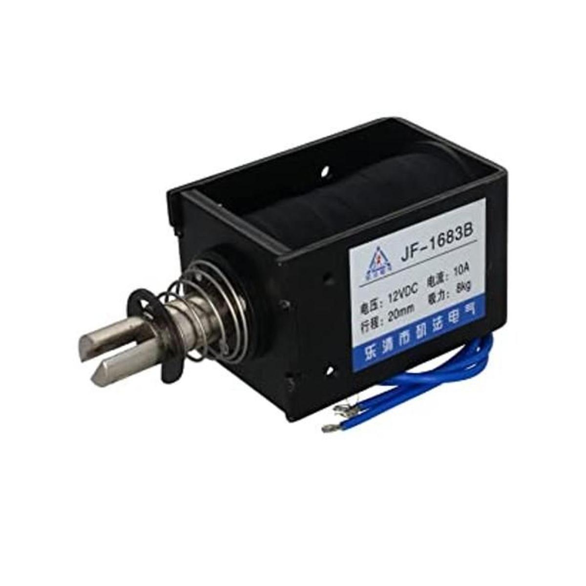 Fielect Electroimán de marco abierto electroimán de 12 V