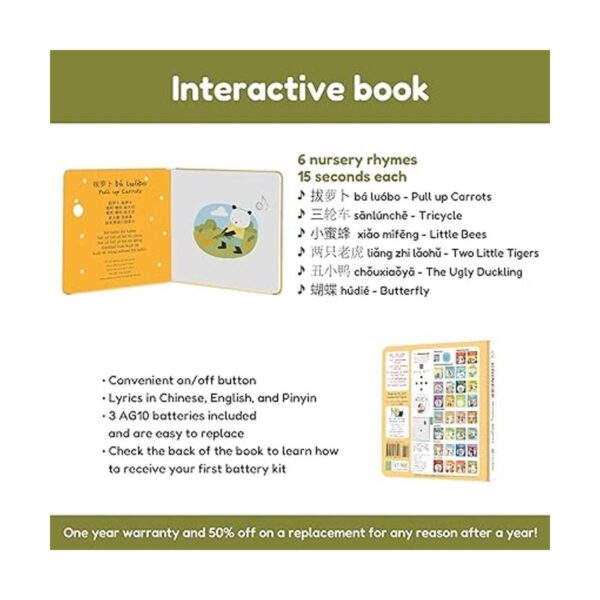 Calis Books Libro chino de rimas infantiles libros de_2