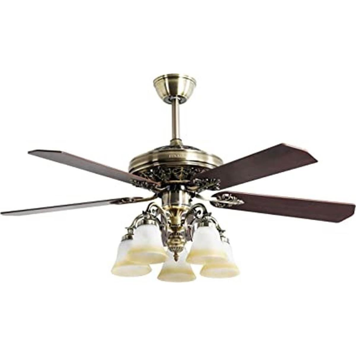 FINXIN Lámparas de ventilador de techo para interiores