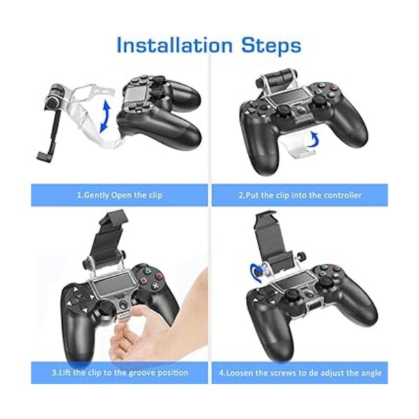 OIVO Clip de soporte para teléfono con controlador PS4_3