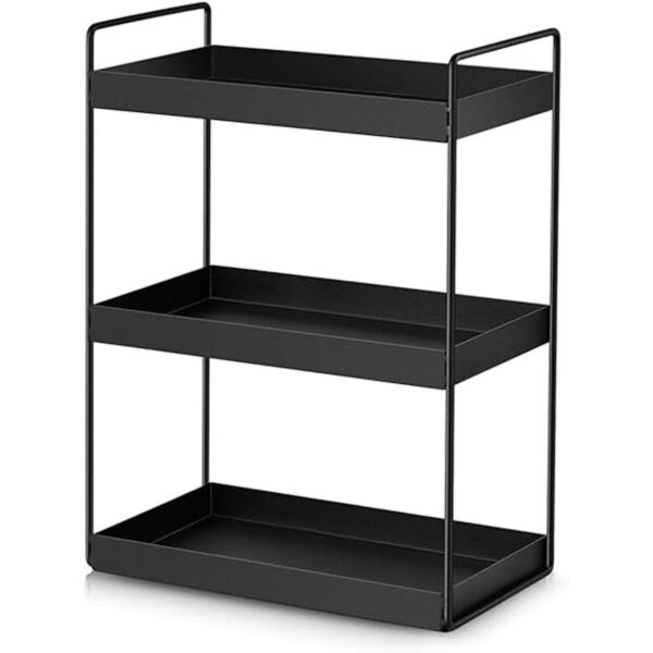 Organizador de 3 niveles para encimeras de baño bandeja