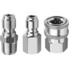EXCELFU NPT 38 Inch Stainless Steel Male and Female Quick_1