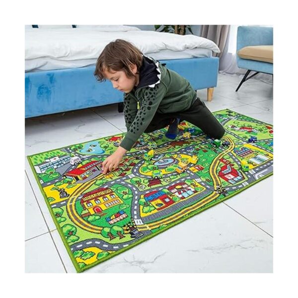JOYIN Alfombra de juego con 12 autos para niños a partir