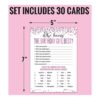 Las mejores tarjetas de juego de 30 Who Knows The Birthday_2